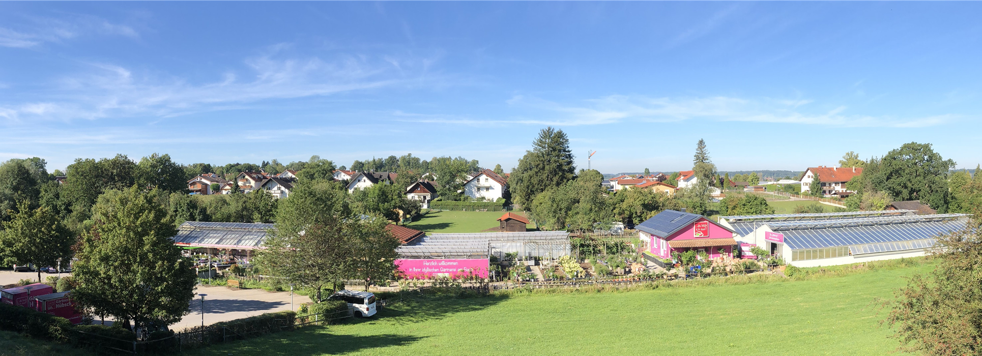 Das Team der idyllischen Gärtnerei freut sich auf Dich